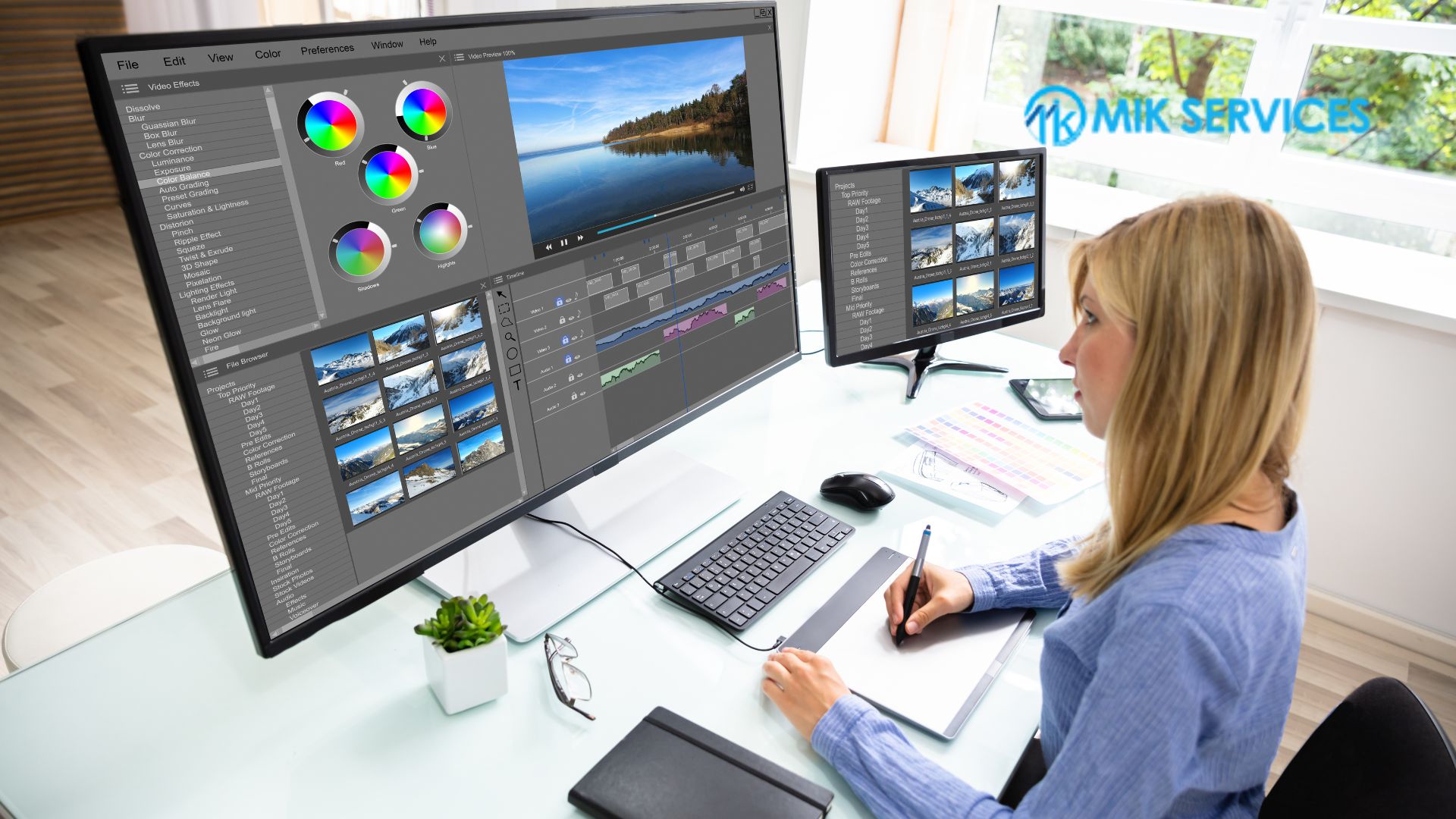 How video editing improves marketing by enhancing visual storytelling, creating engaging content, boosting brand awareness, increasing customer engagement, and making marketing campaigns more memorable and impactful across all platforms.